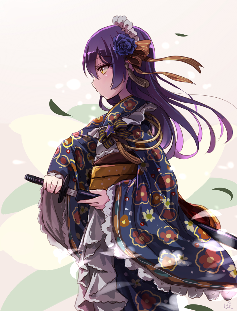 【P站美图】园田海未生日壁纸特辑 P站美图 【P站美图】园田海未生日壁纸特辑