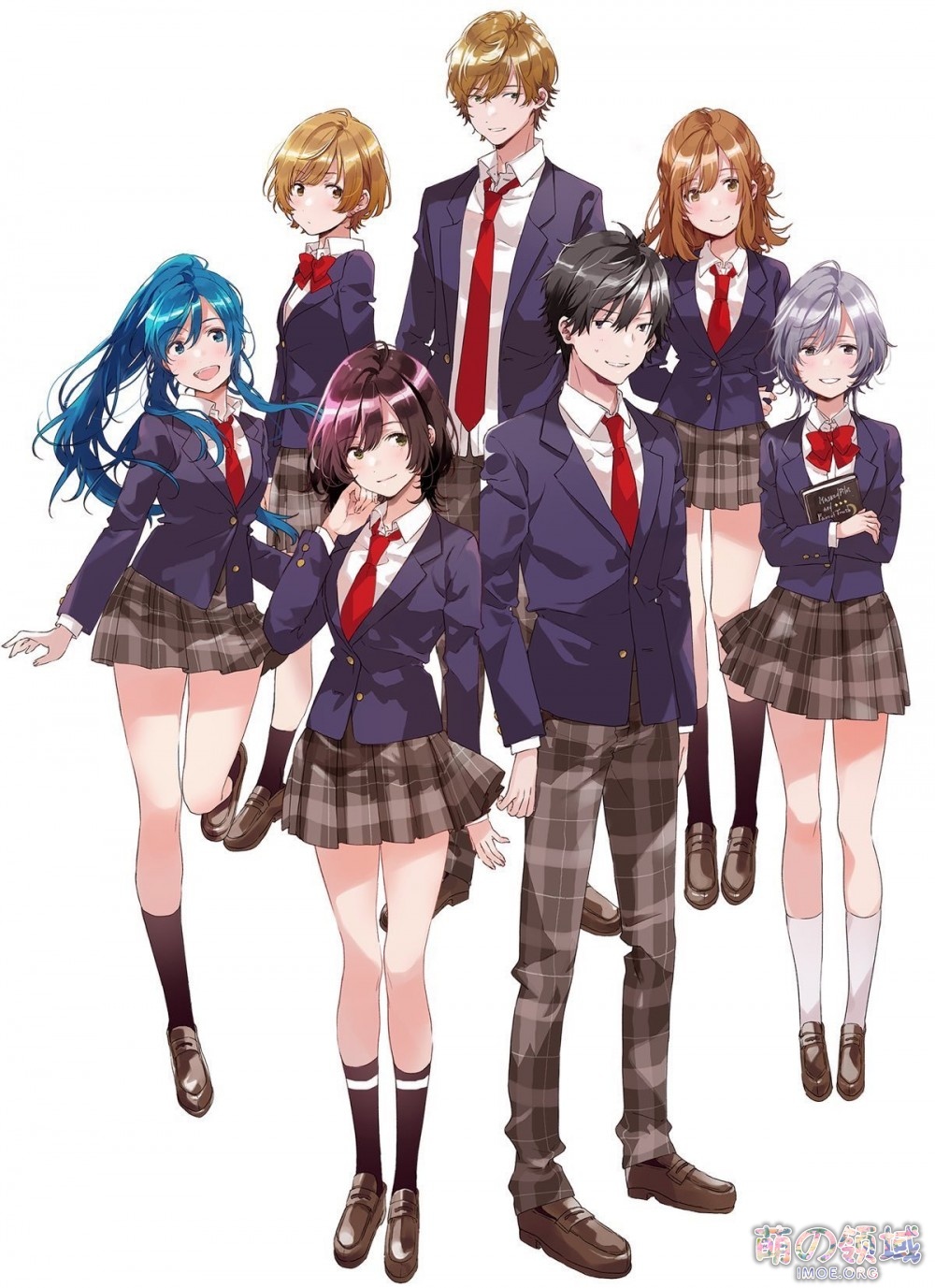 TV动画《弱角友崎同学 》视觉图和声优名单公开- 萌の领域