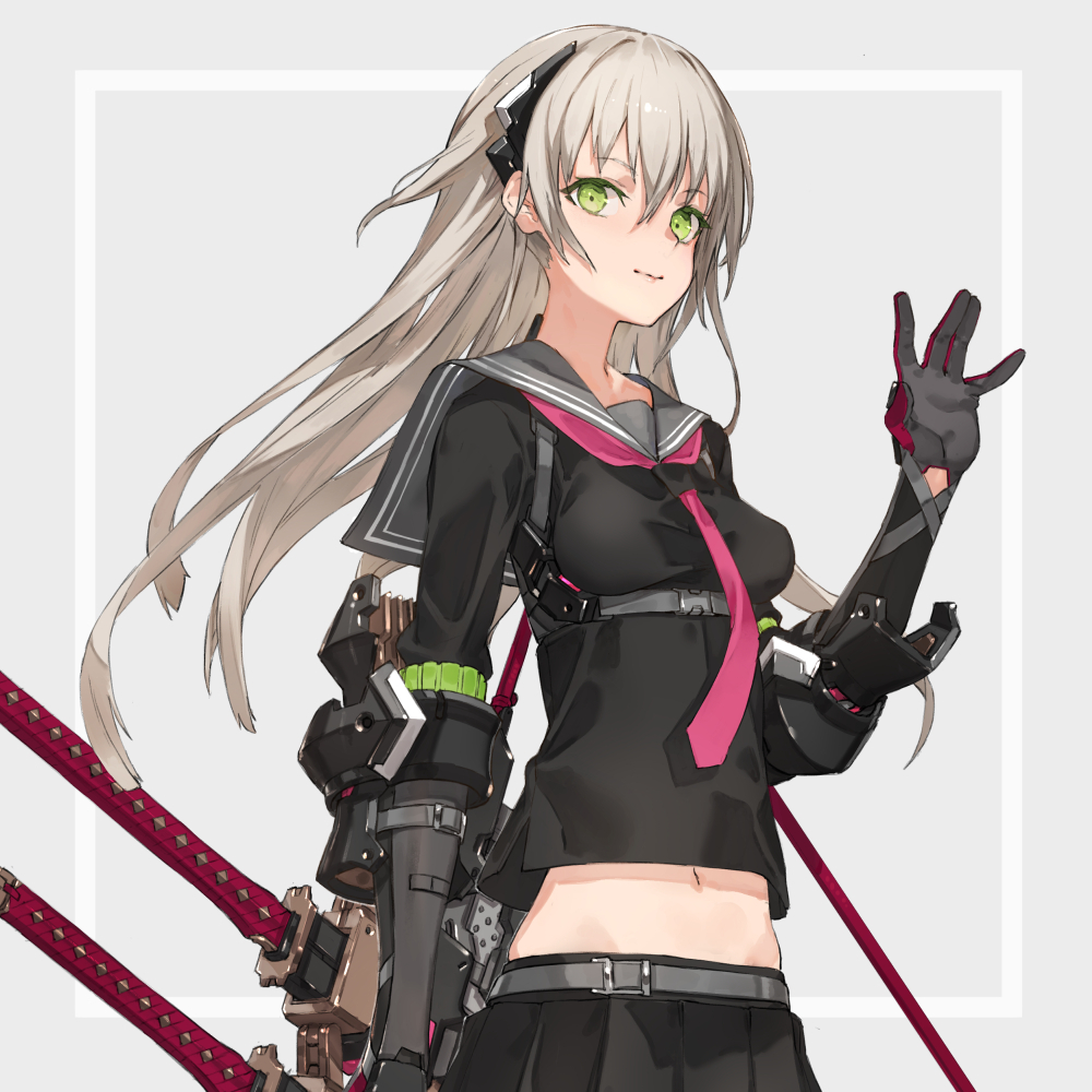 【P站画师】武器与女高中生!日本画师neco的最新插画作品 P站画师 - 萌の领域 【P站画师】武器与女高中生!日本画师neco的最新插画作品- IMOE.ORG