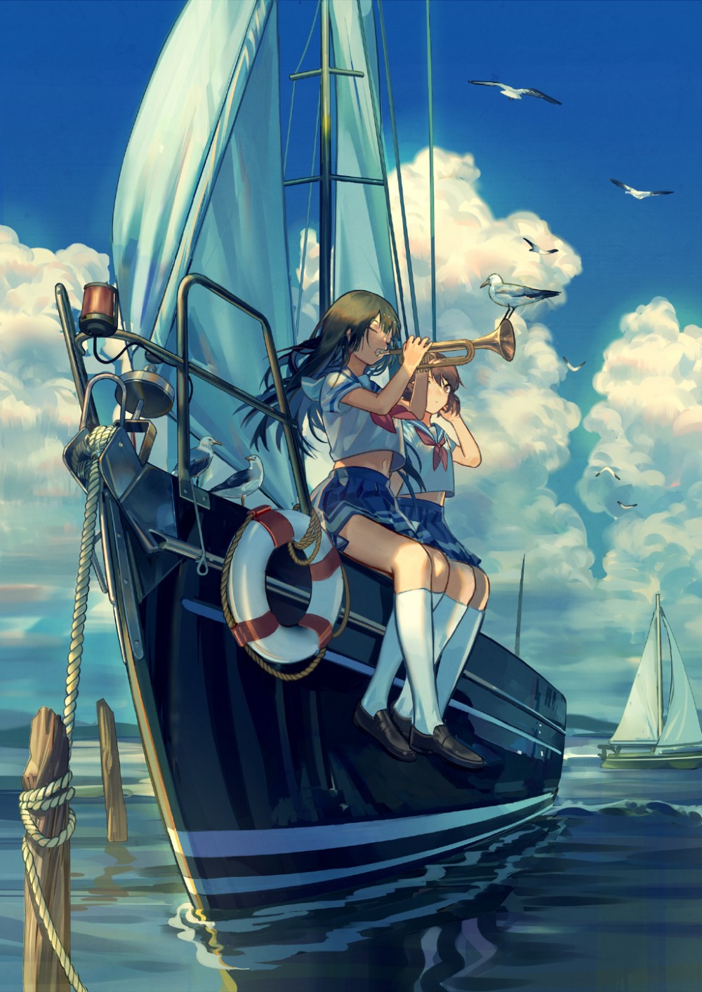 【P站美图】京吹动画五周年啦!《吹响吧!上低音号》壁纸特辑 P站美图 - 萌の领域 【P站美图】京吹动画五周年啦!《吹响吧!上低音号》壁纸特辑- IMOE.ORG