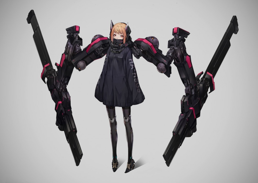 【P站画师】武器与女高中生!日本画师neco的最新插画作品 P站画师 - 萌の领域 【P站画师】武器与女高中生!日本画师neco的最新插画作品- IMOE.ORG