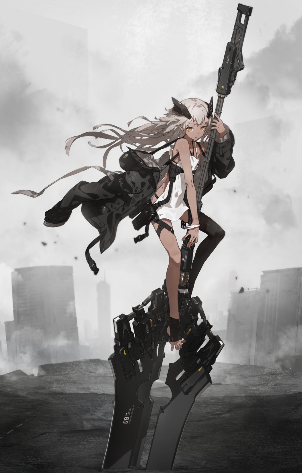 【P站画师】武器与女高中生!日本画师neco的最新插画作品 P站画师 - 萌の领域 【P站画师】武器与女高中生!日本画师neco的最新插画作品- IMOE.ORG