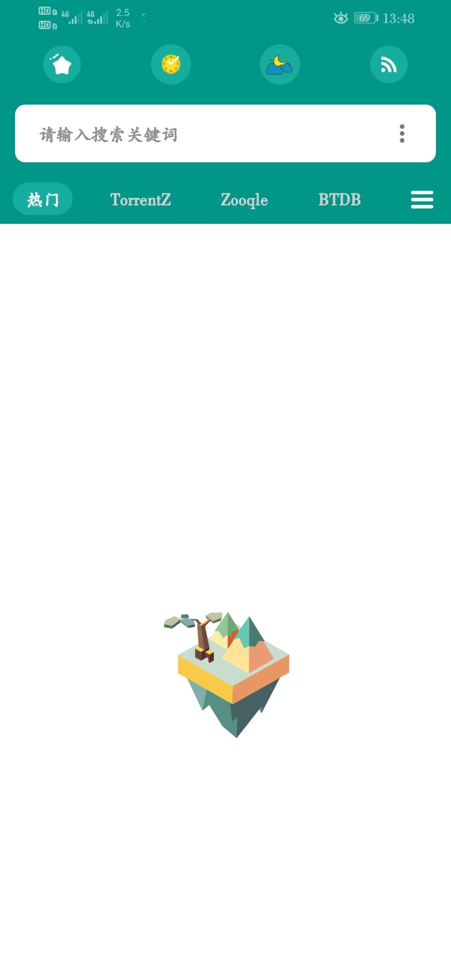 【软件分享】Torrse 一款高颜值、性能强的磁力搜索器 Screenshot_20200806_134816_com.torrentsearch.magnetsearch