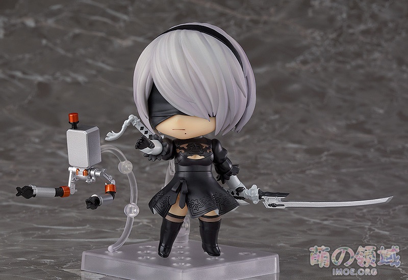 GSC《NieR:Automata》2B 寄叶二号B型 黏土人手办 模玩萌物 - IMOE.ORG GSC《NieR:Automata》2B 寄叶二号B型 黏土人手办- 萌の领域