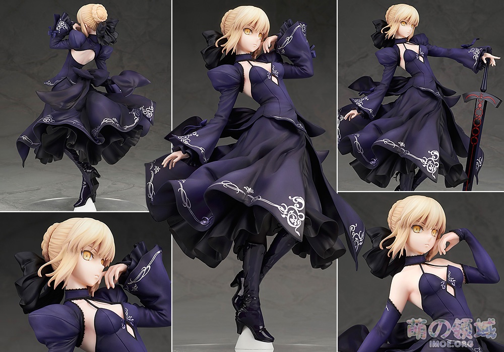 ALTER《Fate/Grand Order》Saber 阿尔托莉雅 黑礼服 再贩开订 模玩萌物 - IMOE.ORG ALTER《Fate/Grand Order》Saber 阿尔托莉雅 黑礼服 再贩开订- 萌の领域