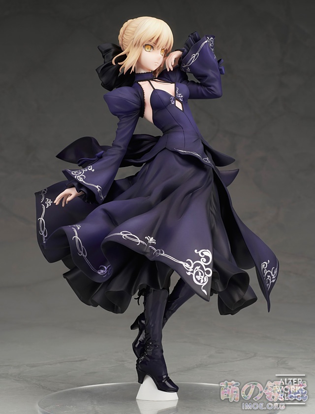 ALTER《Fate/Grand Order》Saber 阿尔托莉雅 黑礼服 再贩开订 模玩萌物 - IMOE.ORG ALTER《Fate/Grand Order》Saber 阿尔托莉雅 黑礼服 再贩开订- 萌の领域