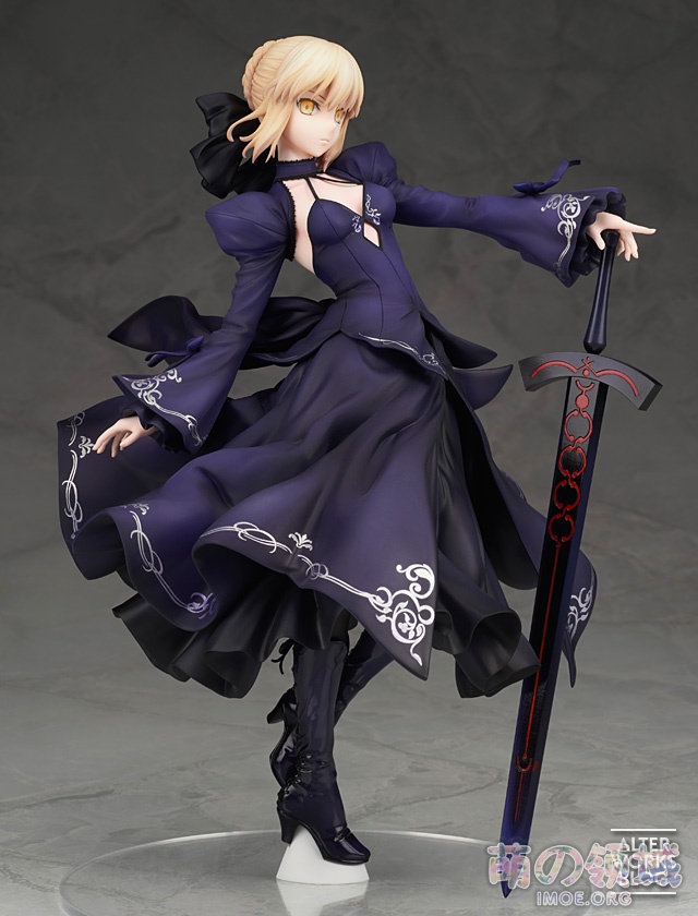 ALTER《Fate/Grand Order》Saber 阿尔托莉雅 黑礼服 再贩开订 模玩萌物 - IMOE.ORG ALTER《Fate/Grand Order》Saber 阿尔托莉雅 黑礼服 再贩开订- 萌の领域