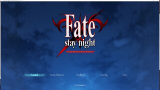 【PC】 Fate/stay night REMASTERED 【度盘/7.07G】