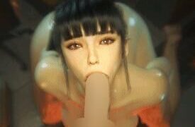 【3D】【无修/CV】 MEGAERA 7月新作:伊芙 娴熟口技吸茎侍奉 【1.9G/UC】