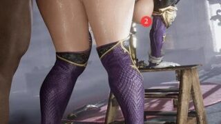 【3D】【无修/CV】【AXEN】 8月新作 巨根后入白发御姐艾薇 【404M/UC】