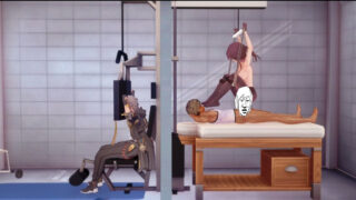 【MMD】巨乳卡芙卡的性爱调教健身训练【度盘/127M】