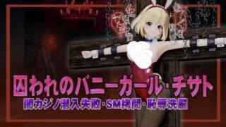 【3d】[@OZ] 囚われのバニーガール・チサト闇カジノ潜入失敗・SM○問・恥辱洗脳 ヒロインピンチMP4動画集vol.3【迅雷/UC】